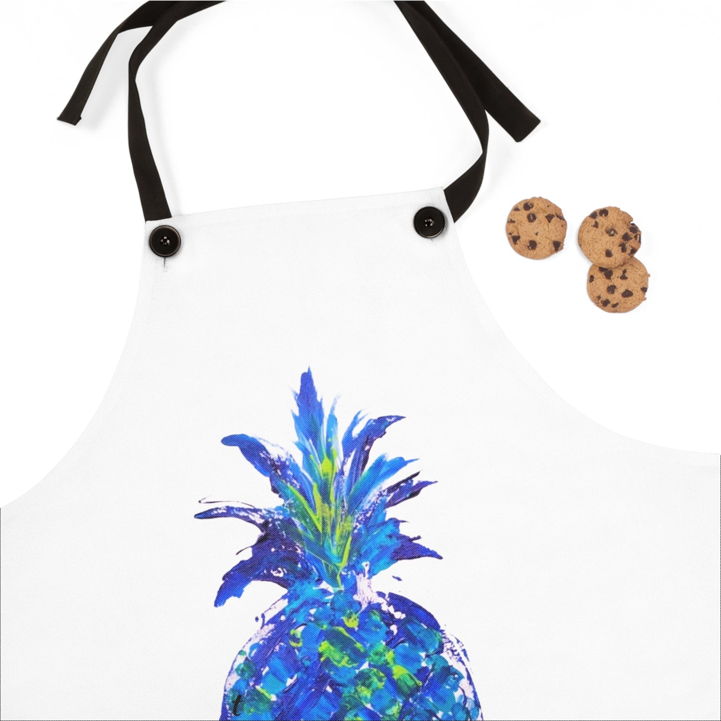 Pineapple Hug Apron - BEAUFORT, South Carolina - Blue
